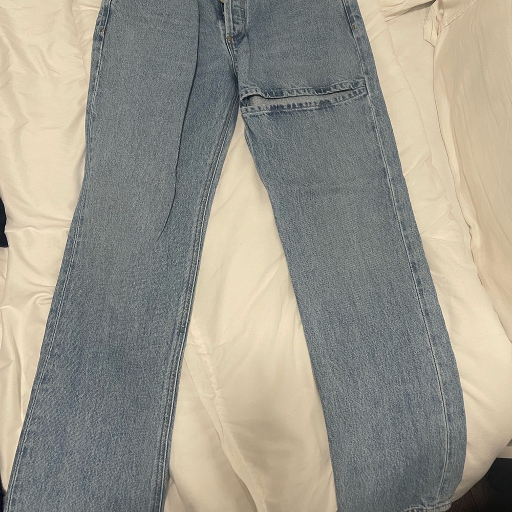 Agolde Light Blue Denim Jeans
